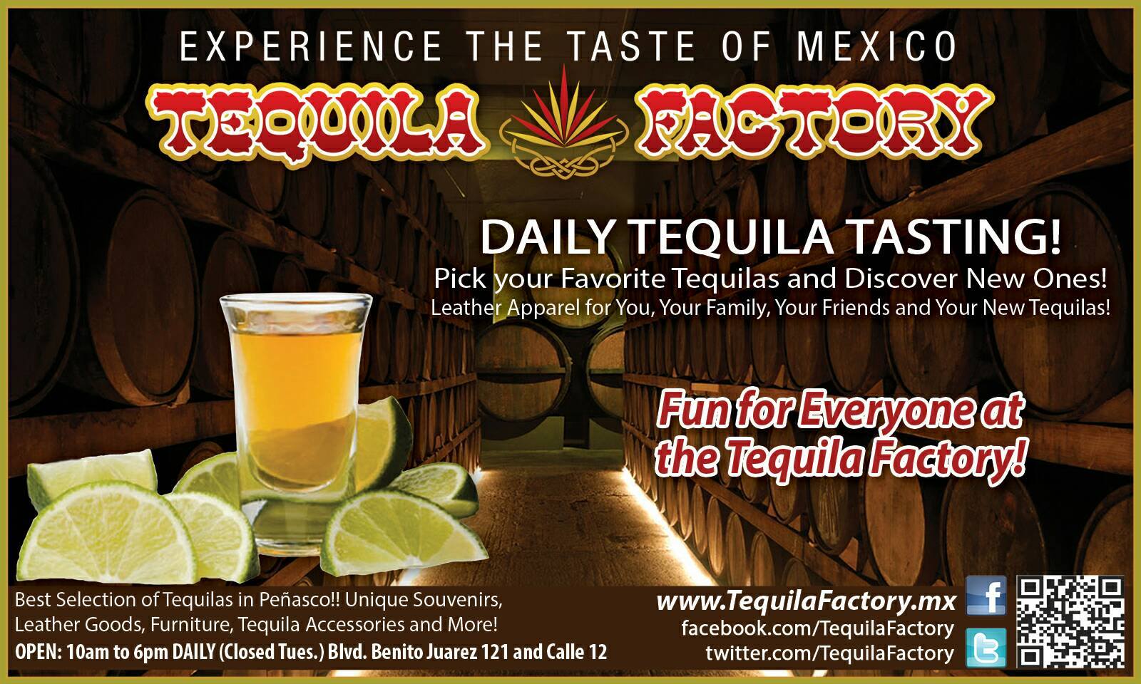 Tequila Factory Rocky Point Adventures